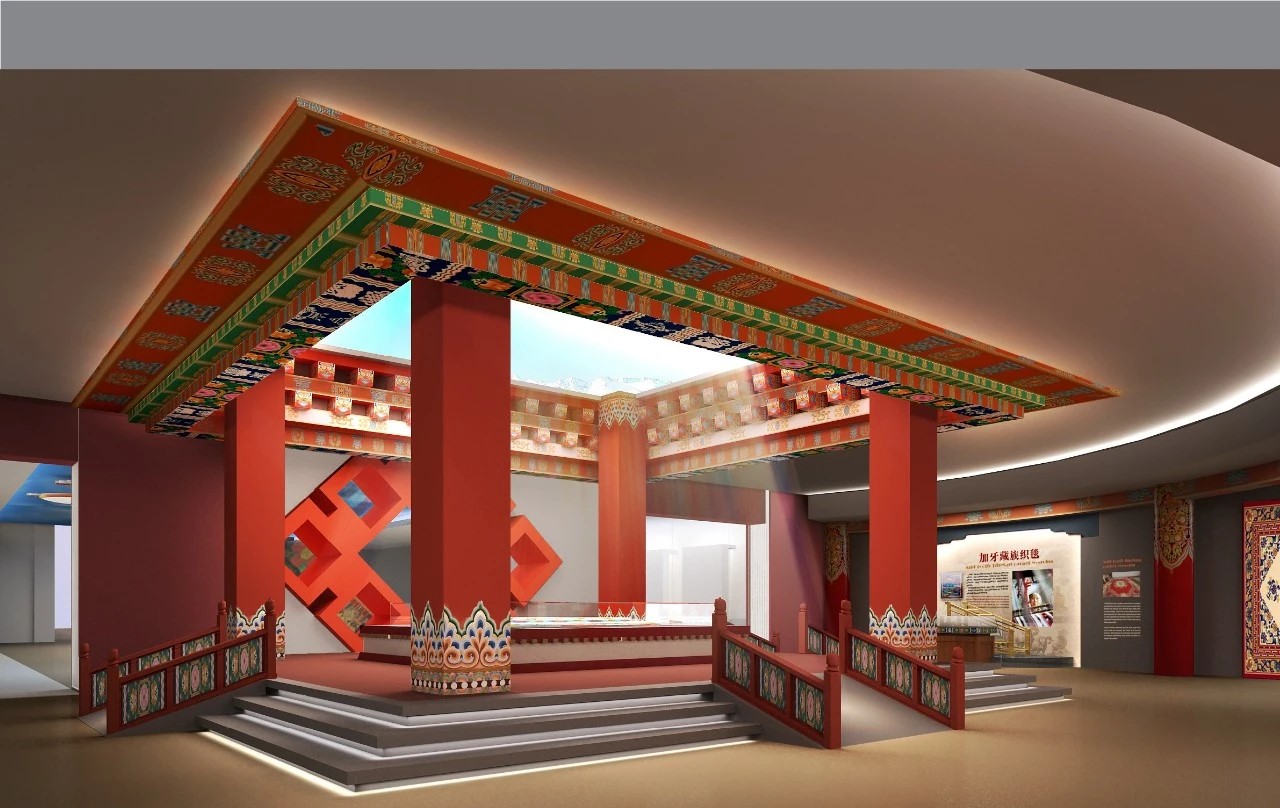 青海省非物質(zhì)文化遺產(chǎn)展廳設計