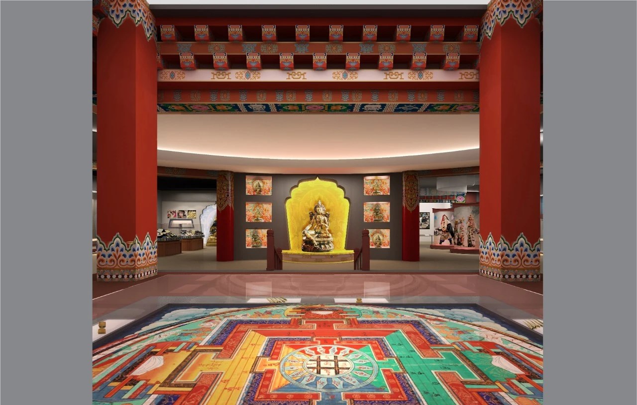 青海省非物質(zhì)文化遺產(chǎn)展廳設計